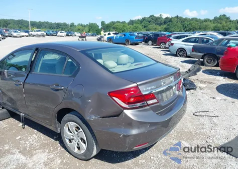 2013 Honda Civic Lx z USA, uszkodzony, nr VIN 19XFB2F51DE291477